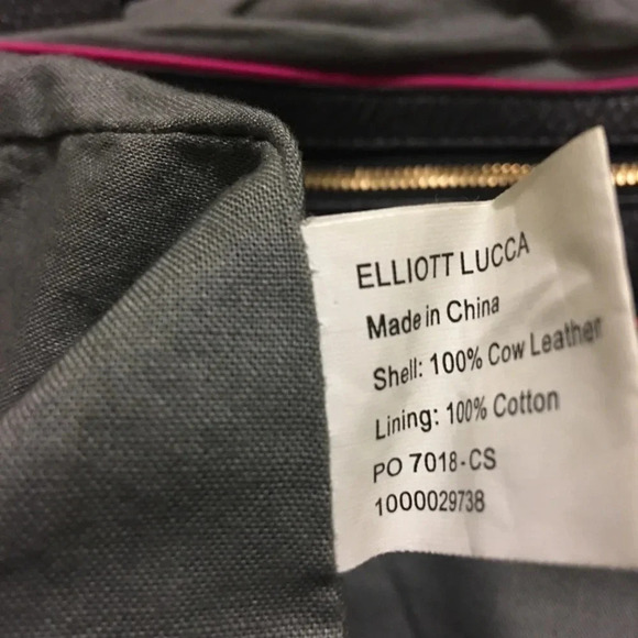 Elliott Lucca Satchel leather handbag - Picture 7 of 8